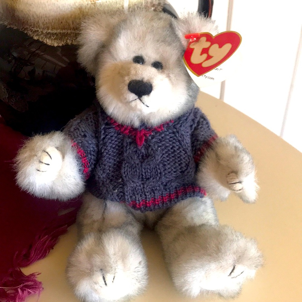Beanie Baby Bear: “Land of the Midnight Sun!”
